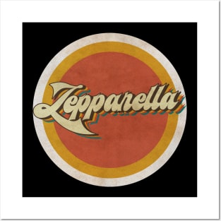 circle vintage Zepparella Posters and Art